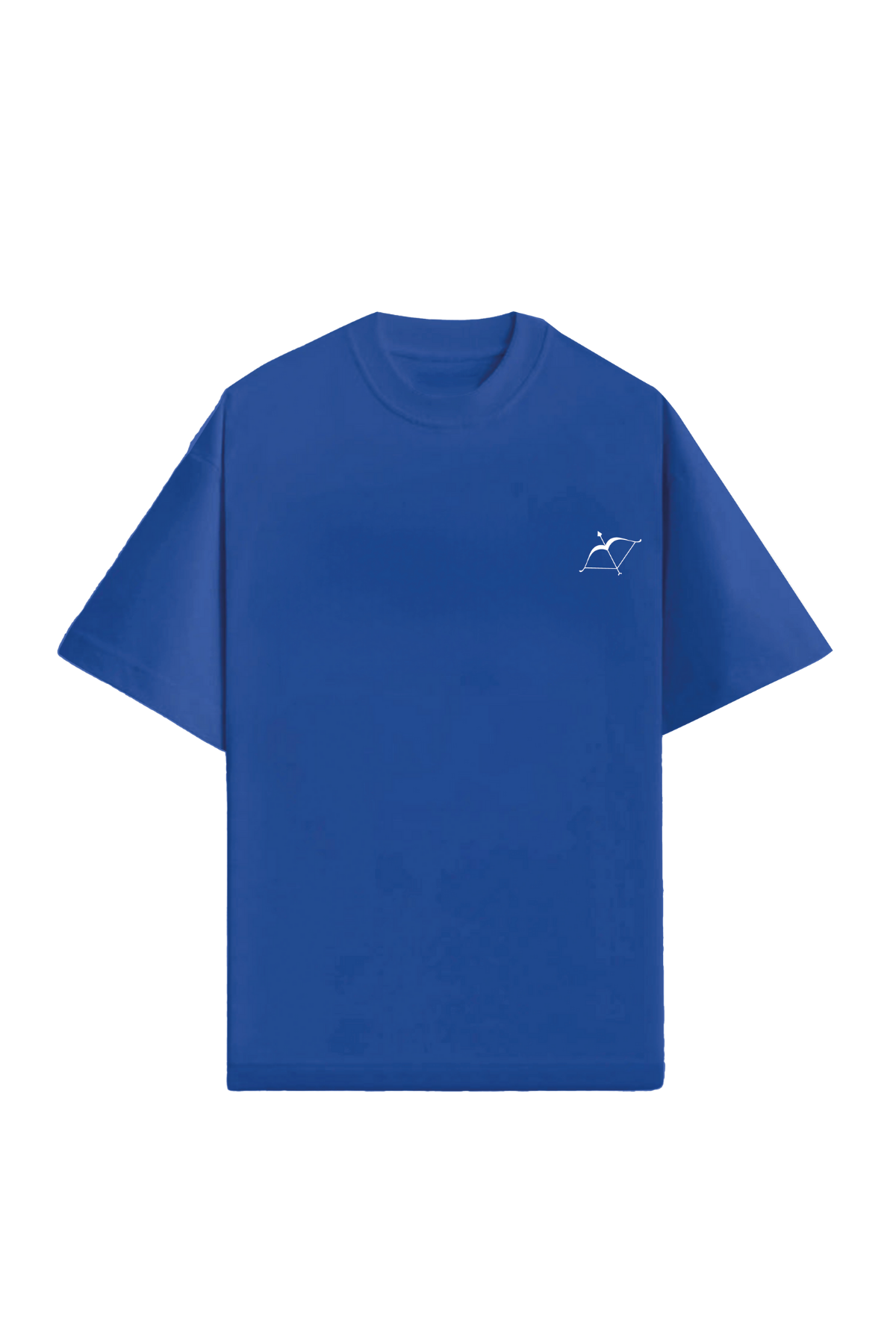 Minimal Oversized Tee – Blue