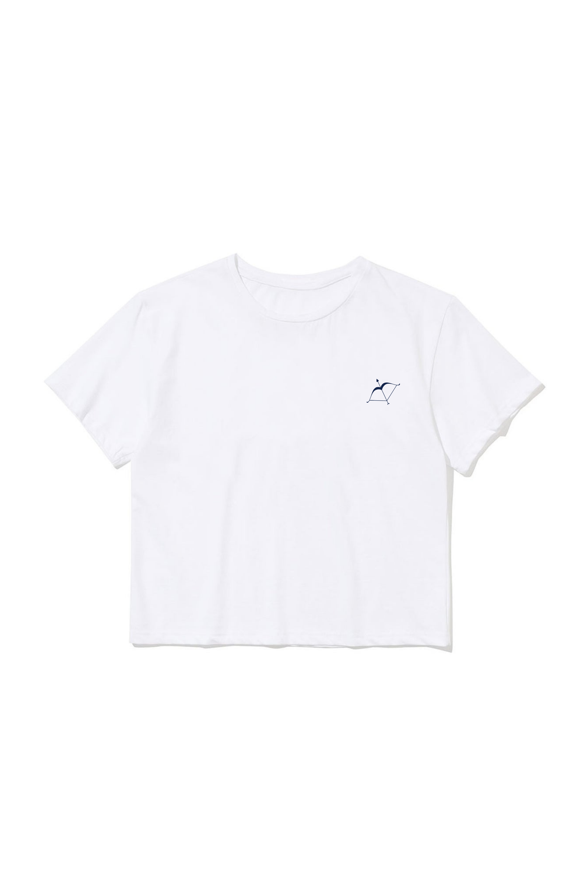 Dragonfly Baby Tee – White